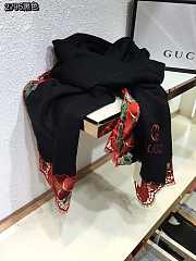 Gucci Heavy-Duty Flower Black – 2795 - 200x70 cm - 4