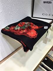 Gucci Heavy-Duty Flower Black – 2795 - 200x70 cm - 2