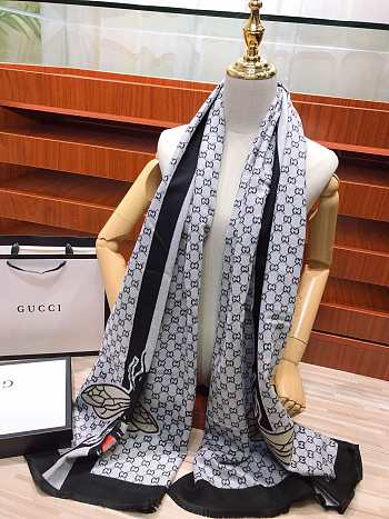 Gucci GG Cashmere Scarf 01 – 180x70 cm