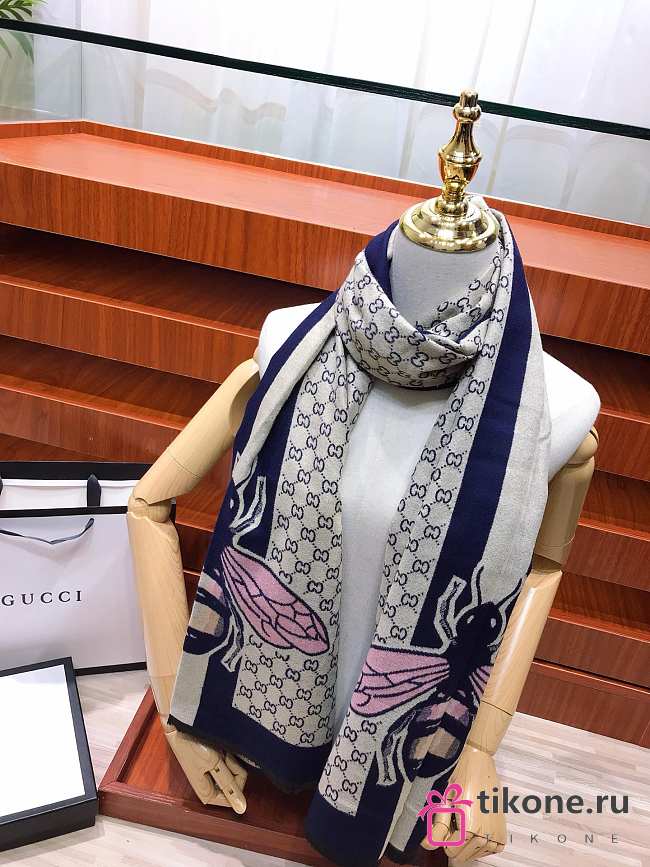 Gucci GG Cashmere Scarf 03 – 180x70 cm - 1