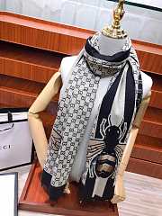 Gucci GG Cashmere Scarf 04 – 180x70 cm - 5