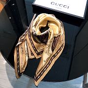 Gucci Square Silk Cashmere Scarf 06 – 90x90cm cm - 6