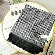 Chanel Bohemian Style With Stripe Knitting Scarf  – 180x65 cm - 1