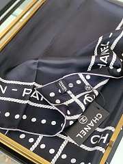 Chanel Mulberry Silk Craftsmanship Scarf – 90x90 m - 5