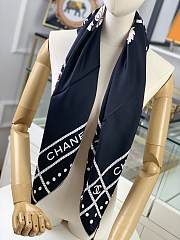 Chanel Mulberry Silk Craftsmanship Scarf – 90x90 m - 4