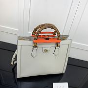 Gucci Diana Small Tote Bag White – 655658 – 35x30x14 cm - 4