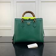 Gucci Diana Small Tote Bag Green – 655658 – 35x30x14 cm - 1