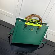 Gucci Diana Small Tote Bag Green – 655658 – 35x30x14 cm - 5