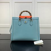 Gucci Diana Small Tote Bag Blue – 655658 – 35x30x14 cm - 1