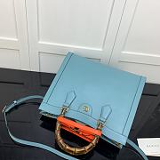 Gucci Diana Small Tote Bag Blue – 655658 – 35x30x14 cm - 3