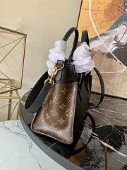 Louis Vuitton ON MY SIDE Handbag Black  – M57728 – 25 x 20 x 12 cm - 4