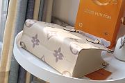 Louis Vuitton Onthego Bicolour Empreinte Monogram Creme/ Boise de Rose Tote Bag – M45654  - 3