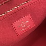 Louis Vuitton Onthego Empreinte Monogram Red Tote Bag – M45660 – 25x19x11.5cm - 6