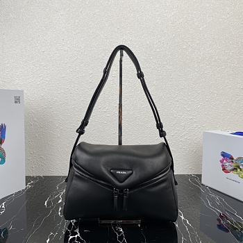 Prada Padded Nappa Leather Signaux  – 1BC165 – 32x21x12 cm