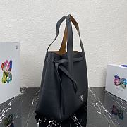 Prada Soft Leather Black Tote – 1BG339 – 36x34x16 cm - 3