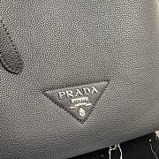 Prada Soft Leather Black Tote – 1BG339 – 36x34x16 cm - 6