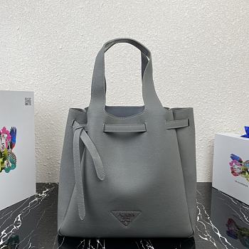 Prada Soft Leather Black Grey – 1BG339 – 36x34x16 cm