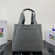 Prada Soft Leather Black Grey – 1BG339 – 36x34x16 cm - 3