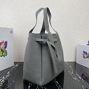 Prada Soft Leather Black Grey – 1BG339 – 36x34x16 cm - 5