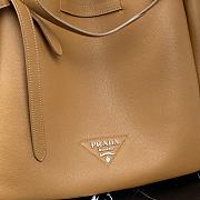 Prada Soft Leather Black Brown – 1BG339 – 36x34x16 cm - 6