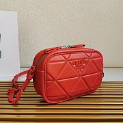 Prada Sprectrum Shoulder Bag Red – 1BH141 – 21x13.5x9 cm - 3