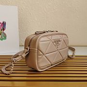 Prada Sprectrum Shoulder Bag Beige – 1BH141 – 21x13.5x9 cm - 2