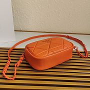 Prada Sprectrum Shoulder Bag Orange – 1BH141 – 21x13.5x9 cm - 3