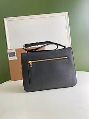 Burberry TB Leather Bag Black – 1791 – 28 x 11 x 26 cm - 5