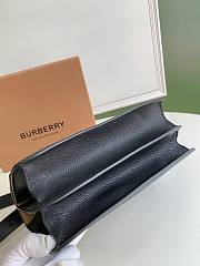 Burberry TB Leather Bag Black – 1791 – 28 x 11 x 26 cm - 4