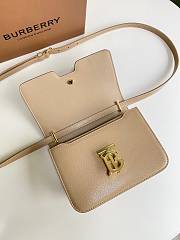 Burberry TB Leather Small Bag Beige – 1791 – 21 x 6 x 16cm - 5