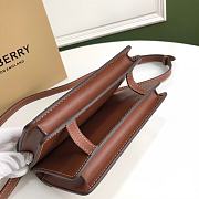 Burberry Horseferry Prints Canvas Crossbody Bag Brown – 19 x 5 x 15 cm - 5