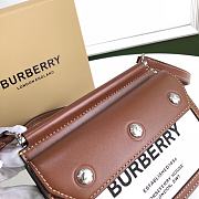 Burberry Horseferry Prints Canvas Crossbody Bag Brown – 19 x 5 x 15 cm - 2