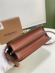 Burberry Canvas Leather TB Bag Black – 21 x 16 x 6 cm - 2