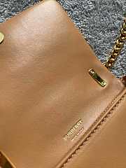 Burberry Lola Lambskin Chain Strap Bag Beige – 17 x 3.5 x 10 cm - 5