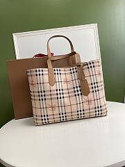 Burberry Vintage Double-Sided Shopping Bag Brown – 35 x 30 x 12 cm - 1