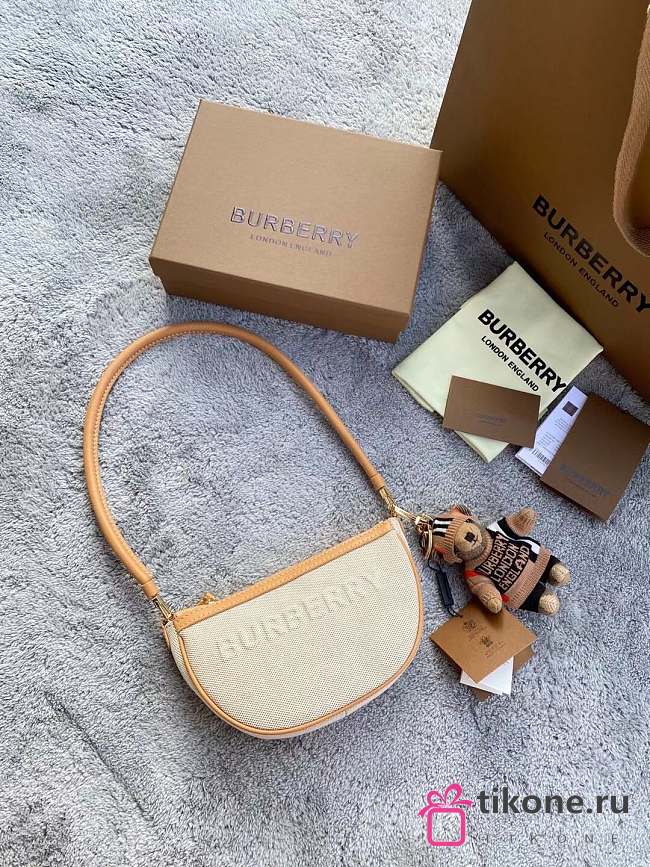 Burberry Olympia Shoulder White Bag – 21 x 4 x 12.2 cm - 1