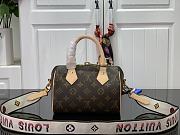 Louis Vuitton Speedy Monogram With Strap Letters - M41114 – 20x13.5x11.5 cm - 6