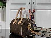 Louis Vuitton Speedy Monogram With Strap Letters - M41114 – 20x13.5x11.5 cm - 3