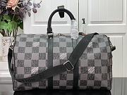 Louis Vuitton KEEPALL BANDOULIÈRE 45 Green N80404  - 5