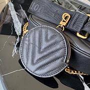 Louis Vuitton New Wave Multi Pochette Black Handbag - M56461 – 21x13x6.5 cm - 5