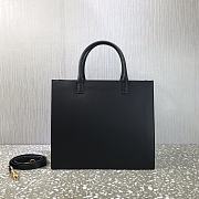 Valentino Garavani VLOGO Walk Calfskin Tote Bag Black – 2200L – 31x27x16cm - 5