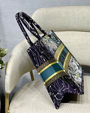 Dior Book Tote Bag Blue Dior Constellation Embroidery – M1286 – 36.5 x28x17.5 cm - 6