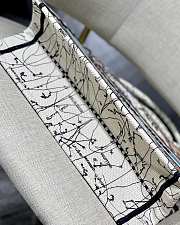 Dior Book Tote Bag Latte Multicolor Dior Constellation Embroidery – M1286ZRHP – 36.5 x28x17.5 cm - 6