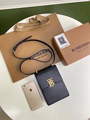 Burberry Robin Bag Golden Logo Black – 13.5 x 4.5 x 19 cm - 1