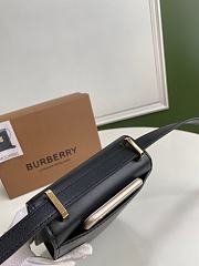 Burberry Robin Bag Golden Logo Black – 13.5 x 4.5 x 19 cm - 3