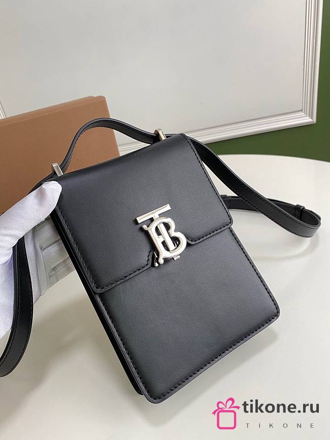 burberry leather robin bag