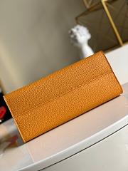 Louis Vuitton Original Single Twist In Taurillon Leather Handbag Orange - M57090 – 29x21x12 cm - 4