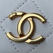 Chanel Stray Calfskin Bag White – AS2543/AS2542 - 19x23x7cm - 5