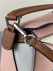 Loewe Puzzle Bag In Calfskin Pink/Blue/Green Pastel – 18x12.5x8 cm - 5