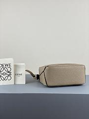 Loewe Puzzle Bag In Calfskin Sand – 18x12.5x8 cm - 4